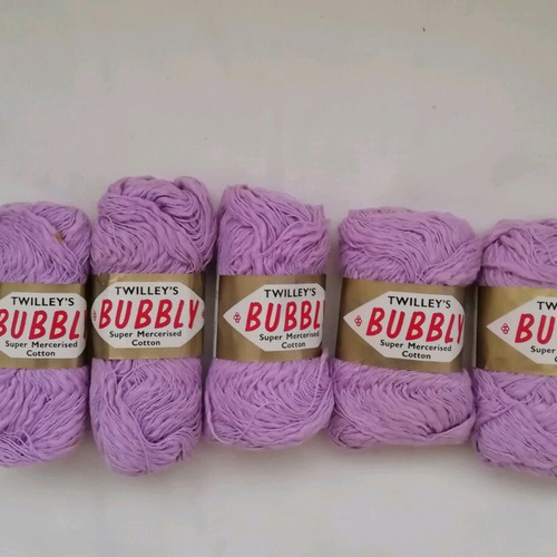 Twilley's cotton yarn new, pack of 5 skeins