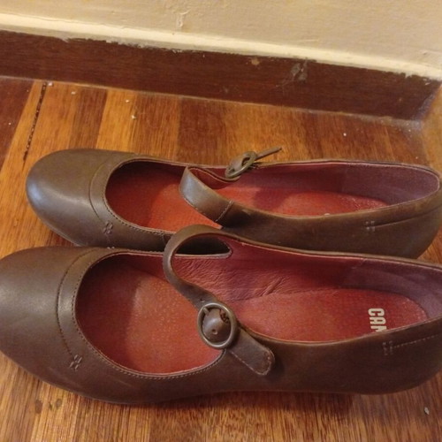 Camper pumps like new, brown, size 39.5