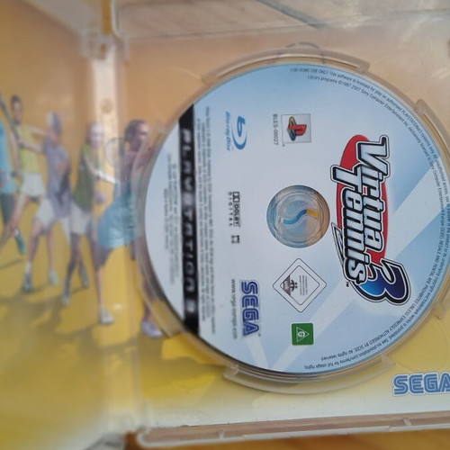 Virtua Tennis 3 PS3 game used, complete with manual