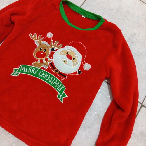 Unisex furry velour sweater, like new