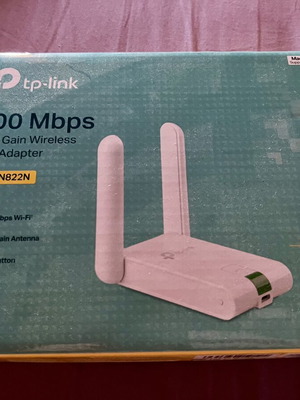 TP-Link TL-WN822N Wi-Fi USB Adapter like new, 300Mbps