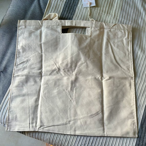 Avene beach bag new, white and orange, shoulder style