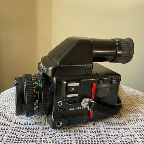 Mamiya 645 PRO TL Medium Format Camera used with 80mm f/2.8 lens