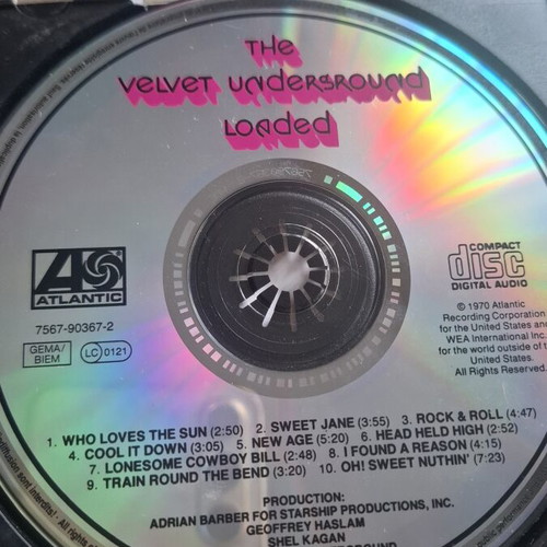 The Velvet Underground Loaded CD near mint, rock