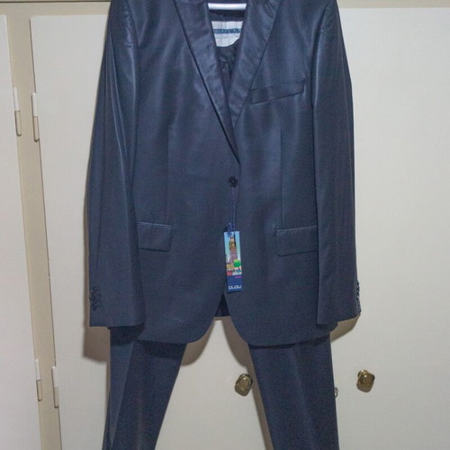 Glou Trend black suit new, pants size 52-46, jacket size 52