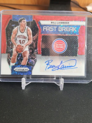 Panini Nba Prizm 2023-24 Bill Laimbeer Disco Auto /99