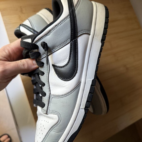 Nike Dunk Low sneakers size 42 used, white and grey