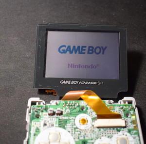 Original Nintendo Gameboy Advance SP AGS 001 Screen