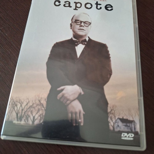 Capote DVD used with subtitles, crime biography drama