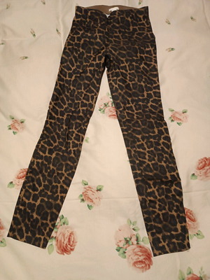 Κολάν H&M animal print σαν καινούργιο, ελαστικό με λάστιχο στη μέση