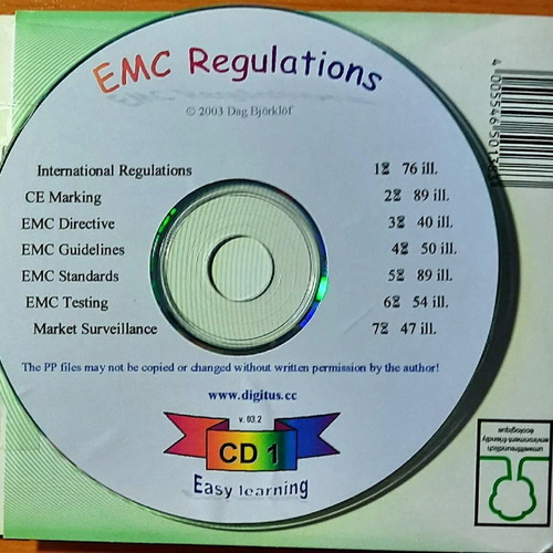 Everything about Electromagnetic Compatibility (EMC) 2 CDs new
