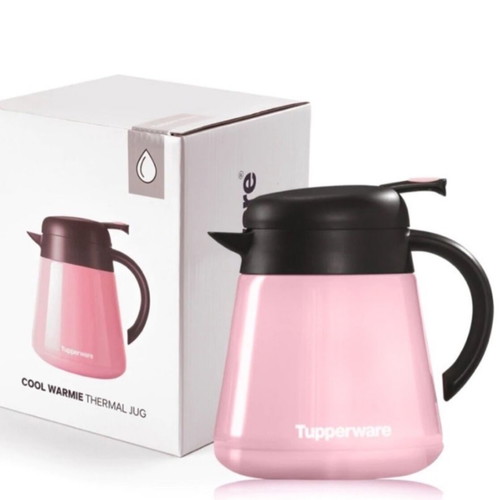 Tupperware Cool Warmie Thermos 800 ml new, pink and black