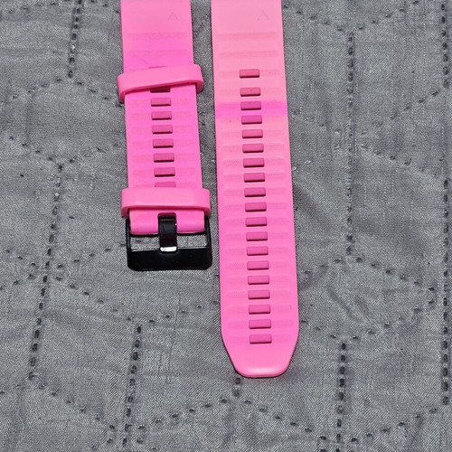 Garmin QuickFit 22 Silicone Band Pink Aurora new