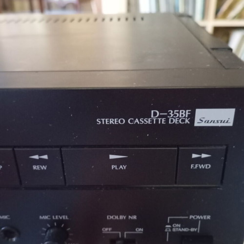 Sansui D 35bf cassette deck used, made in Japan 1988