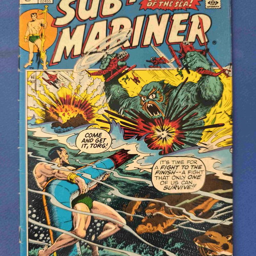Sub-Mariner 55 comic used, English