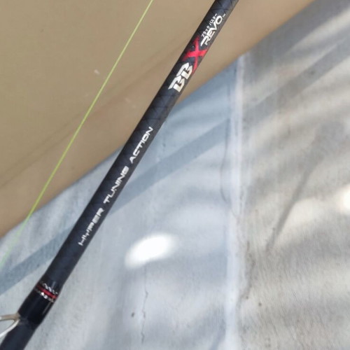 Fishing set new with XZoga Black Buster BBX Revo rod, Gawas Bullet Cast reel and YGK Jigman Ultra line