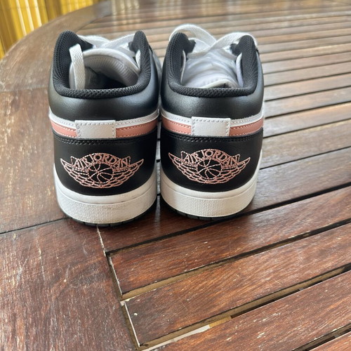 Jordan casual shoes, black and white, size 44.5