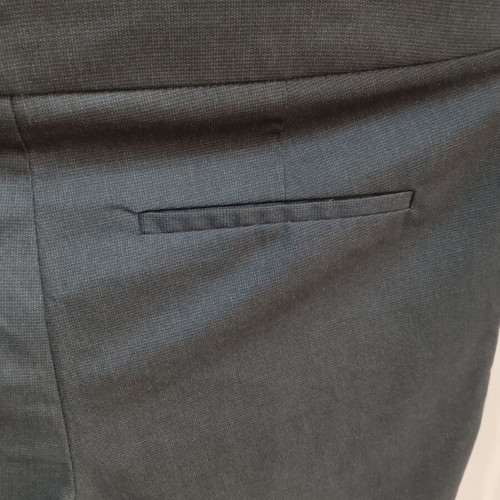 Zara Basic office pants new with tags, size 38, grey-dark blue