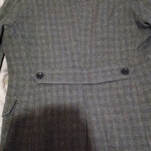 Women's gray military-style jacket by Exist like new