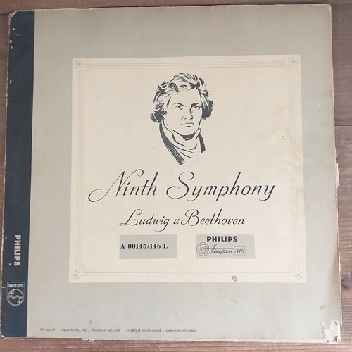 Classical music records used, set 1+2, 33 rpm