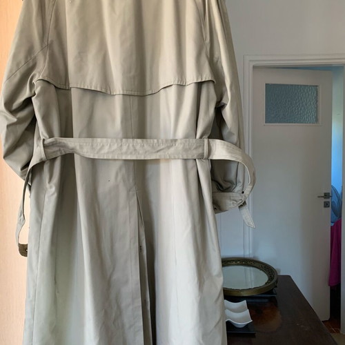Vintage Lord men's trench coat used, beige