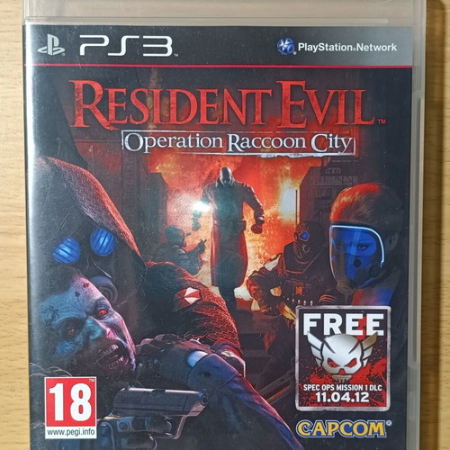 Resident Evil Operation Raccoon City PS3 game used