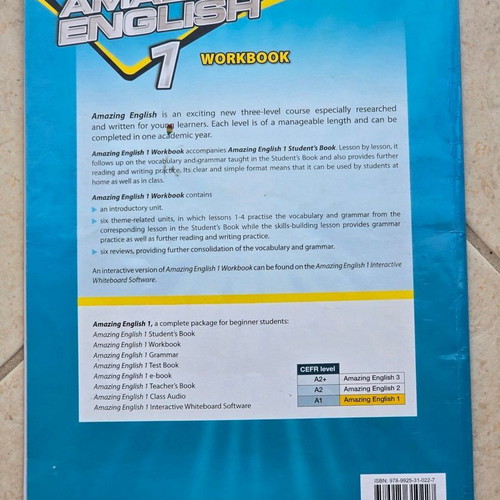 Hamilton House Amazing English 1 English book used