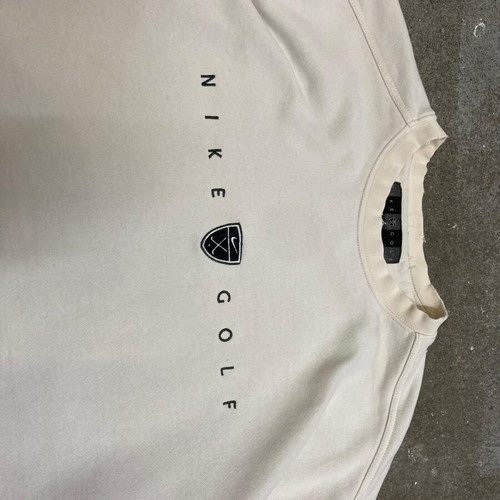 Nike Golf sweater vintage Y2K 2000s L creme wornlook