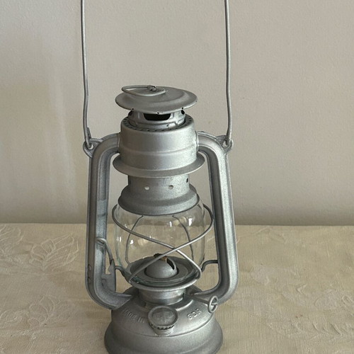 Vintage BAT No.158 storm lantern used, made in DDR 1950-1980