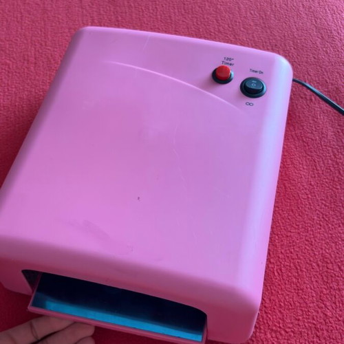 Nail lamps used with 3 bulbs and timer