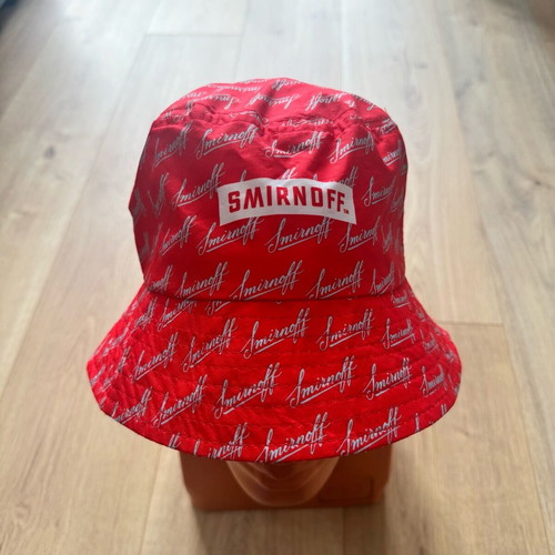 Smirnoff red bucket hat like new, one size