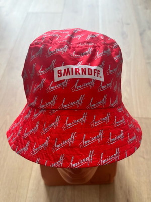 Smirnoff red bucket hat like new, one size