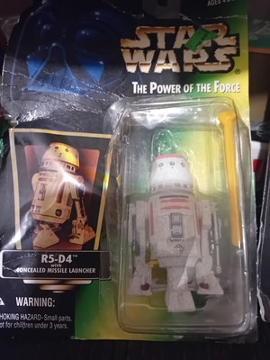 Star Wars R2D2 figure like new, worn packaging