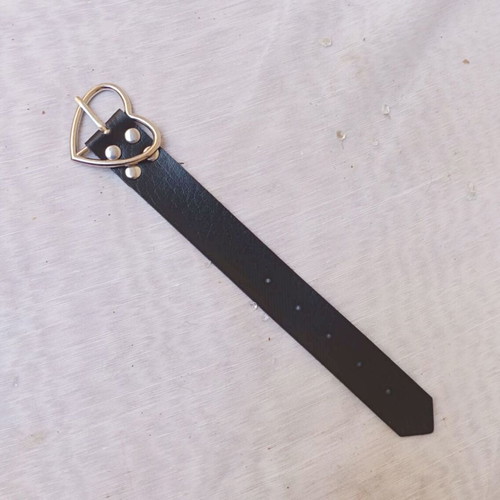 Unisex Bracelet with Metal Heart and Adjustable Length New
