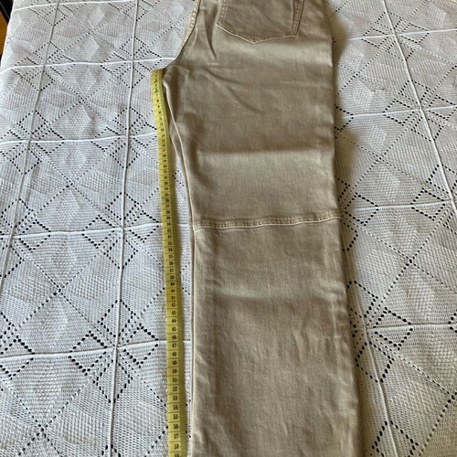 Zabaione cotton pants used, beige, size M