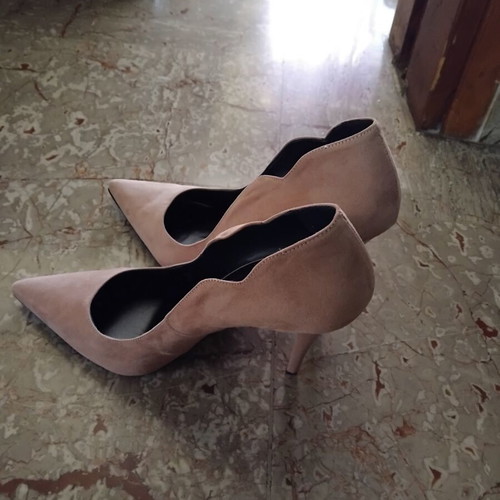 Franchesca Moretti Nude Pumps used, size 41, pink