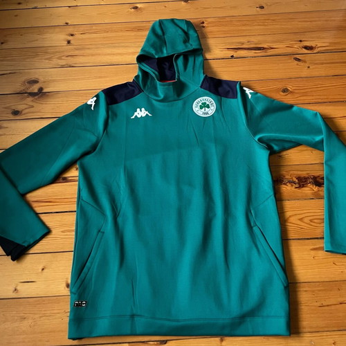 Kappa Panathinaikos 2011/2 Hoodie Men Size 2XL like new, green
