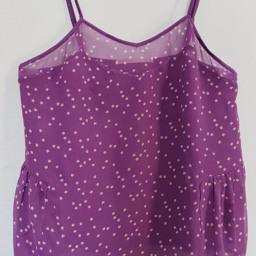 Stella McCartney silk camisole top like new, size S, purple