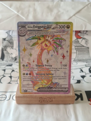 Alolan Exeggutor EX 225/191 Surging Sparks Holo Ultra Rare new