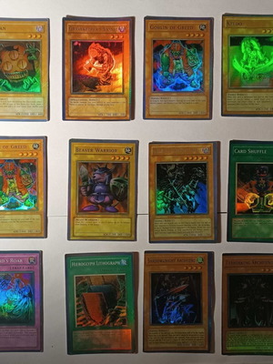 Yu-gi-oh! Κάρτες Secret Rares σαν καινούργιες, πακέτο 12