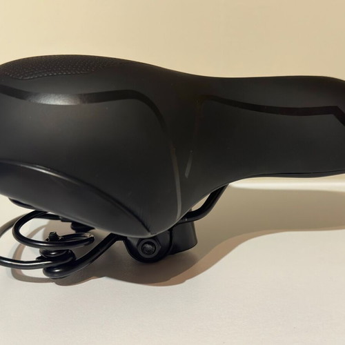 Bicycle Saddle 250mmx210mm Black New