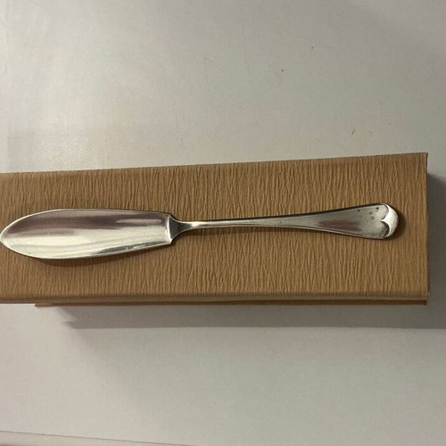 Vintage Sheffield Butter Knife EPNS-A in Satin Gift Box like new
