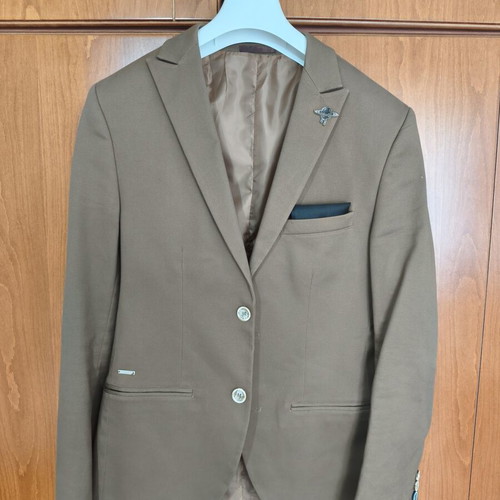 Stefan Fashion men's jacket size 46, brown