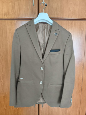 Stefan Fashion men's jacket size 46, brown