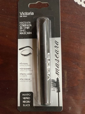 Victoria Silk Touch Black Mascara new, sealed
