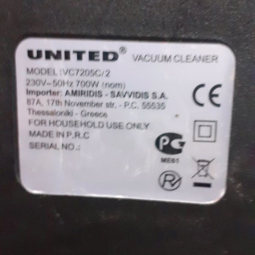 Dirt Devil vacuum cleaner used, fully functional without accessories