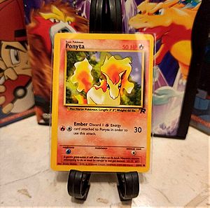 Ponyta Team Rocket Set 2000 Pokemon Κάρτα