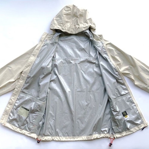 Aigle MTD Windbreaker Rain Jacket unisex, used, size L/XL, ecru