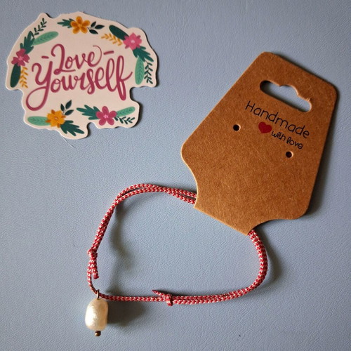 Martis bracelet handmade with pearl, like new
