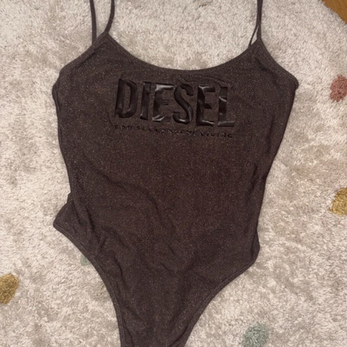 Diesel one-piece swimsuit brown size S new